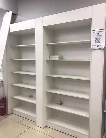 Торговое оборудование для магазина, цвет белый at lalafo.kg Торговое оборудование для магазина, цвет белый