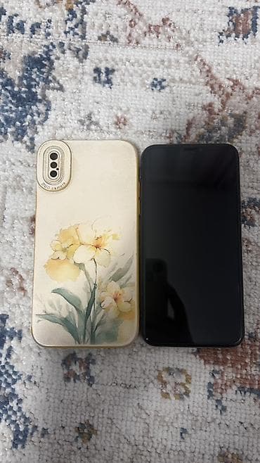 IPhone X, 64 ГБ, Серебристый, Чехол at lalafo.kg IPhone X, 64 ГБ, Серебристый, Чехол