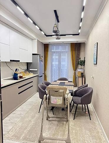 3 комнаты, 98 м², Элитка, 3 этаж, Дизайнерский ремонт at lalafo.kg 3 комнаты, 98 м², Элитка, 3 этаж, Дизайнерский ремонт