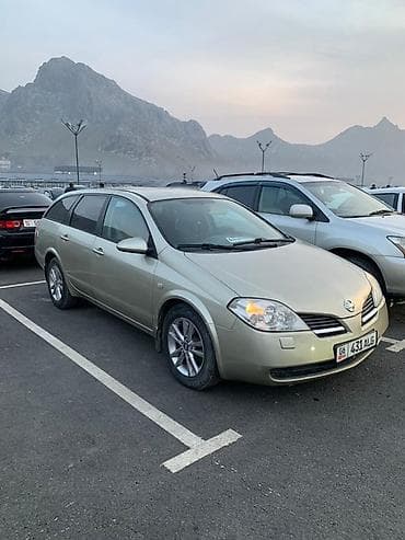 Nissan Primera: 2003 г., 1.8 л, Механика, Бензин, Универсал at lalafo.kg Nissan Primera: 2003 г., 1.8 л, Механика, Бензин, Универсал