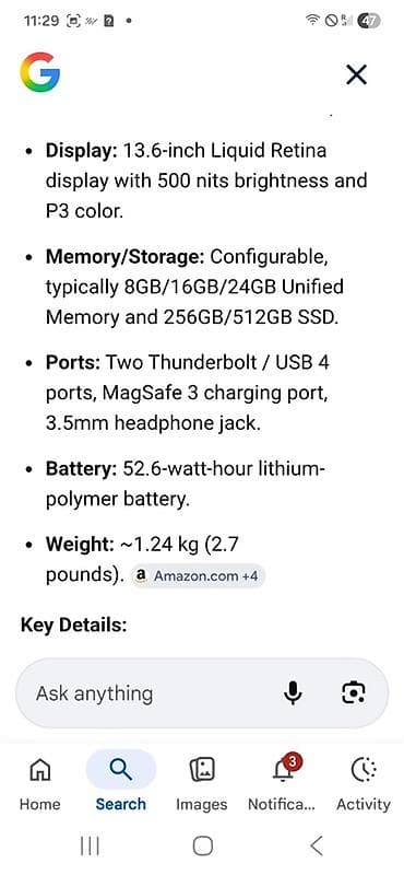 Apple MacBook Air (цвет Midnight) с комплектом зарядки MagSafe at lalafo.kg — 7 Apple MacBook Air (цвет Midnight) с комплектом зарядки MagSafe — 7
