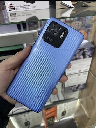 Redmi, Redmi 10C, Б/у, 128 ГБ, цвет - Синий, 1 SIM, 2 SIM at lalafo.kg Redmi, Redmi 10C, Б/у, 128 ГБ, цвет - Синий, 1 SIM, 2 SIM