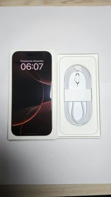 IPhone 16 Pro Max, 256 ГБ, Коробка, 91 % at lalafo.kg IPhone 16 Pro Max, 256 ГБ, Коробка, 91 %