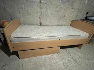 Продаю односпальный кровать б/у at lalafo.kg Продаю односпальный кровать б/у