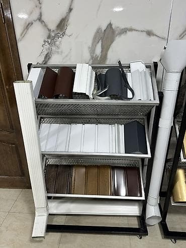 Фасадные и кровельные доборные элементы, водосточные системы и at lalafo.kg Фасадные и кровельные доборные элементы, водосточные системы и