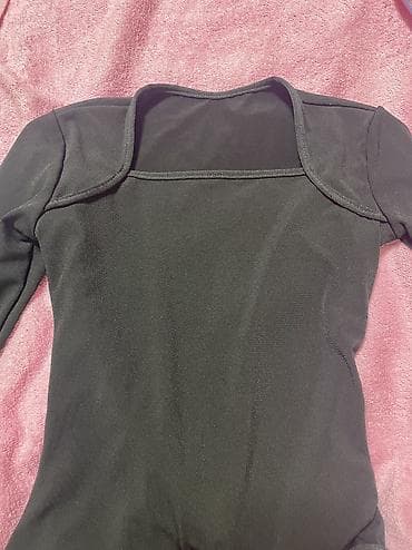 Бодилер: Боди детское 130ростовка, черное, с длинными рукавами и квадратным lalafo.kg да — 2 Бодилер: Боди детское 130ростовка, черное, с длинными рукавами и квадратным — 2