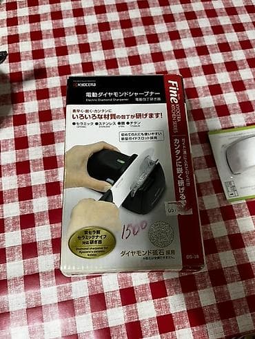 Балталар: Из Японии 🇯🇵 Электрическая алмазная точилка для ножей Kyocera Fine lalafo.kg да — 3 Балталар: Из Японии 🇯🇵 Электрическая алмазная точилка для ножей Kyocera Fine — 3