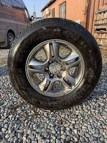 Колеса в сборе 265 / 65 / R 17, Всесезонная, Б/у, Запаска, Литые, отверстий - 6 at lalafo.kg Колеса в сборе 265 / 65 / R 17, Всесезонная, Б/у, Запаска, Литые, отверстий - 6