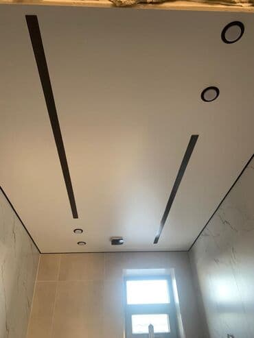 Натяжной потолок Глянцевое Монтаж at lalafo.kg Натяжной потолок Глянцевое Монтаж