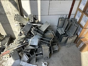 Фасад термо панелдери: Стальной кронштейн-опора U-образная для стоек/балок - Материал lalafo.kg да — 7 Фасад термо панелдери: Стальной кронштейн-опора U-образная для стоек/балок - Материал — 7