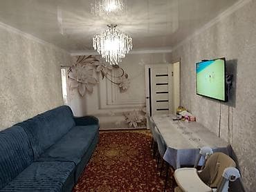 3 комнаты, 60 м², 104 серия, 1 этаж, Евроремонт at lalafo.kg 3 комнаты, 60 м², 104 серия, 1 этаж, Евроремонт