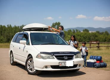 Honda Odyssey: 2002 г., 2.3 л, Автомат, Газ, Минивэн at lalafo.kg Honda Odyssey: 2002 г., 2.3 л, Автомат, Газ, Минивэн