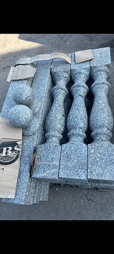 Лестницы из гранита, мрамора: Сокол лестница тереса балясины перила тумба все виды работы опыт at lalafo.kg — 2 Лестницы из гранита, мрамора: Сокол лестница тереса балясины перила тумба все виды работы опыт — 2