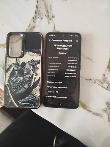 Samsung Galaxy A54 5G, цвет - Черный, 2 SIM at lalafo.kg Samsung Galaxy A54 5G, цвет - Черный, 2 SIM