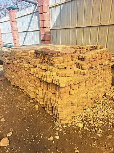 Тротуарная плитка «Клевер» (фигурная) - Материал: вибропрессованный at lalafo.kg Тротуарная плитка «Клевер» (фигурная) - Материал: вибропрессованный