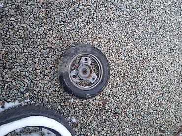 Колесо для скутера/мопеда в сборе на десять переднее и заднее - at lalafo.kg Колесо для скутера/мопеда в сборе на десять переднее и заднее -