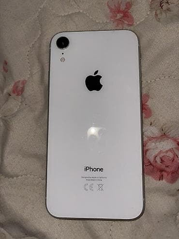 IPhone Xr, 64 ГБ, Белый, 77 % at lalafo.kg IPhone Xr, 64 ГБ, Белый, 77 %
