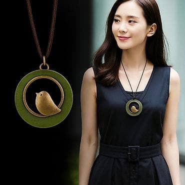 Деревянная подвеска колье К, в виде птицы, ожерелье на свитер платье at lalafo.kg Деревянная подвеска колье К, в виде птицы, ожерелье на свитер платье