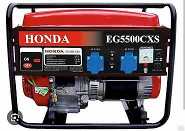 Бензиновый генератор Honda EG5500CXS - Тип: однофазный lalafo.kg да Бензиновый генератор Honda EG5500CXS - Тип: однофазный