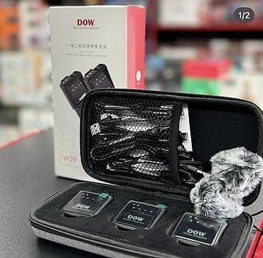 Беспроводная петличная система DOW W29 (One-to-Two) - Комплект: 2 at lalafo.kg Беспроводная петличная система DOW W29 (One-to-Two) - Комплект: 2