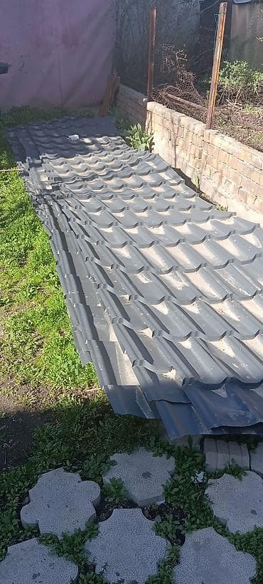 Металлочерепица: Продаю метала черепицу один раз использовал не подошли, один сезон lalafo.kg да — 2 Металлочерепица: Продаю метала черепицу один раз использовал не подошли, один сезон — 2