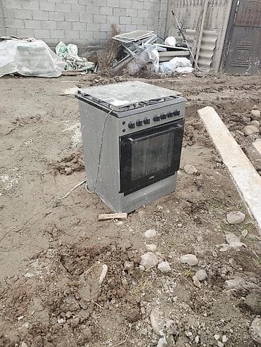 Газовая плита с духовкой, отдельностоящая - Тип: комбинированная at lalafo.kg Газовая плита с духовкой, отдельностоящая - Тип: комбинированная