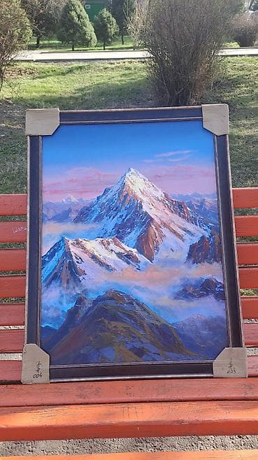 Картина размером 70×90 см, 14.000 сом at lalafo.kg Картина размером 70×90 см, 14.000 сом