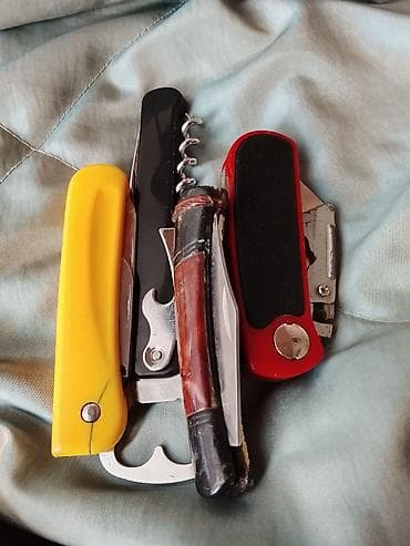 Набор складных ножей и мультитулов (разные модели) — комплект из at lalafo.kg Набор складных ножей и мультитулов (разные модели) — комплект из