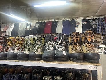 Треккинговые и альпинистские ботинки - Ассортимент: высокие горные и at lalafo.kg Треккинговые и альпинистские ботинки - Ассортимент: высокие горные и