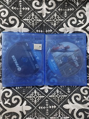 Игровые диски для PlayStation 4 (Blu‑ray), два тайтла: - FIFA 23 (EA at lalafo.kg Игровые диски для PlayStation 4 (Blu‑ray), два тайтла: - FIFA 23 (EA