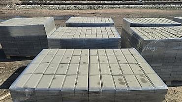 Тротуарная плитка вибропрессованная - Форматы at lalafo.kg Тротуарная плитка вибропрессованная - Форматы