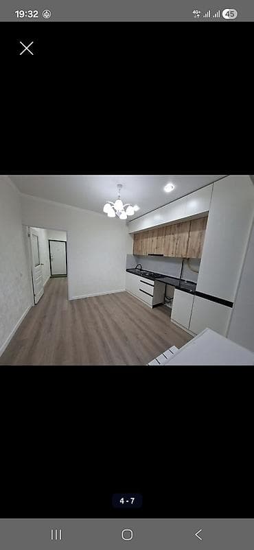 1 комната, 44 м², 2 этаж, Дизайнерский ремонт at lalafo.kg 1 комната, 44 м², 2 этаж, Дизайнерский ремонт