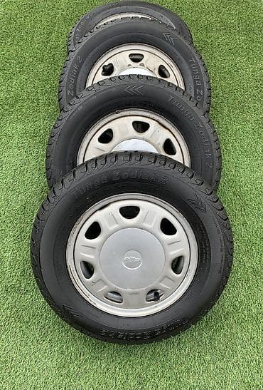 Колеса в сборе 175 / 70 / R 13, Лето, Б/у, Комплект, Легковые, Железные, отверстий - 4 at lalafo.kg Колеса в сборе 175 / 70 / R 13, Лето, Б/у, Комплект, Легковые, Железные, отверстий - 4