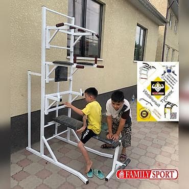 FAMILY SPORT Напольный (стоячий) турник 4в1 Турник Брусья Пресс at lalafo.kg FAMILY SPORT Напольный (стоячий) турник 4в1 Турник Брусья Пресс