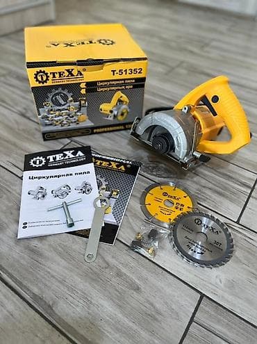 Циркулярная пила Texa T-51352 предназначена для точных и быстрых at lalafo.kg Циркулярная пила Texa T-51352 предназначена для точных и быстрых