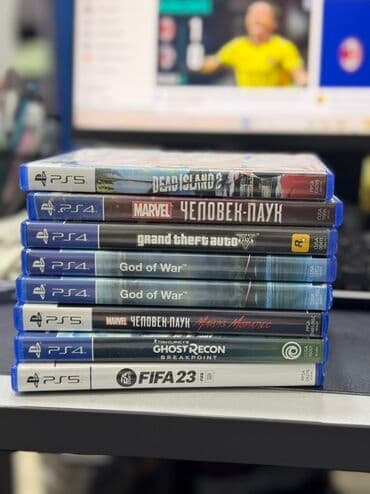 Б/У игрушки на PS4/PS5 Состав набора по фото (в коробках): - PS5 at lalafo.kg Б/У игрушки на PS4/PS5 Состав набора по фото (в коробках): - PS5