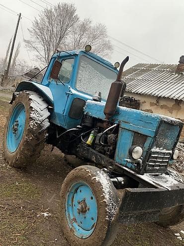 Кык чачкычтар: Трактор колесный, с кабиной, синий. Передняя балка с массивным lalafo.kg да — 2 Кык чачкычтар: Трактор колесный, с кабиной, синий. Передняя балка с массивным — 2