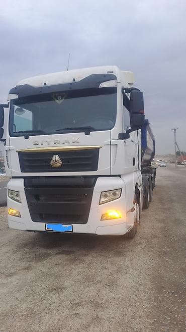 Sitrak тягач с самосвальным полуприцепом норма 27 т мах. 40 т ишке at lalafo.kg Sitrak тягач с самосвальным полуприцепом норма 27 т мах. 40 т ишке