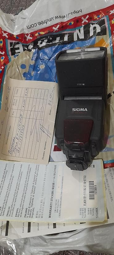 Вспышка SIGMA EF-610 DG ST (версия для Canon E-TTL II) - Мощная at lalafo.kg Вспышка SIGMA EF-610 DG ST (версия для Canon E-TTL II) - Мощная