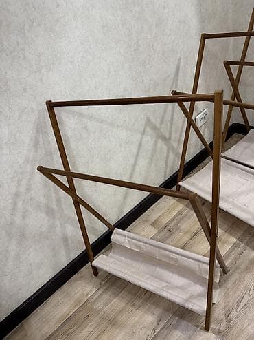 Продаю деревянные складные напольные вешалки. Цена за 3 шт 1500с at lalafo.kg — 7 Продаю деревянные складные напольные вешалки. Цена за 3 шт 1500с — 7