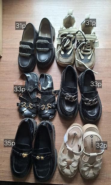 Детская обувь разных моделей и размеров at lalafo.kg Детская обувь разных моделей и размеров