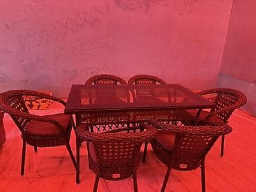 Комплект садовой мебели, Стулья at lalafo.kg Комплект садовой мебели, Стулья