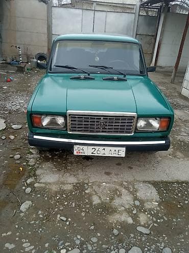 ВАЗ (ЛАДА) 2107: 2005 г., 1.6 л, Механика, Бензин, Седан at lalafo.kg ВАЗ (ЛАДА) 2107: 2005 г., 1.6 л, Механика, Бензин, Седан