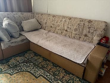 Угловой диван, Раскладной at lalafo.kg Угловой диван, Раскладной