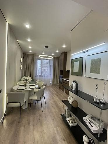 2 бөлмө, 58 м², Элитка, 7 кабат, Дизайнердик ремонт lalafo.kg да 2 бөлмө, 58 м², Элитка, 7 кабат, Дизайнердик ремонт