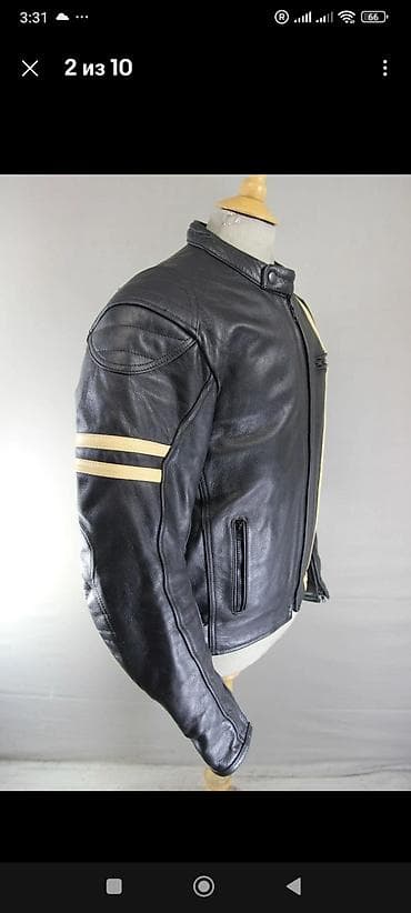 Продам качественную брендовую куртку с толстой натуральной кожей! at lalafo.kg Продам качественную брендовую куртку с толстой натуральной кожей!