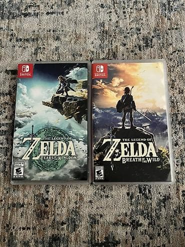 Игры для Nintendo Switch: The Legend of Zelda — Tears of the Kingdom и at lalafo.kg Игры для Nintendo Switch: The Legend of Zelda — Tears of the Kingdom и