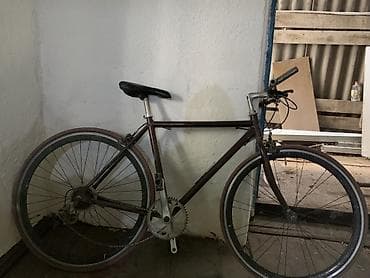 Городской велосипед с прямой рамой - Размер колес: ориентировочно 28" at lalafo.kg Городской велосипед с прямой рамой - Размер колес: ориентировочно 28"