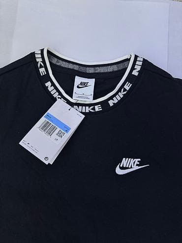 Мужская футболка, L, M, Nike, Новый, цвет - Черный, Самовывоз at lalafo.kg Мужская футболка, L, M, Nike, Новый, цвет - Черный, Самовывоз