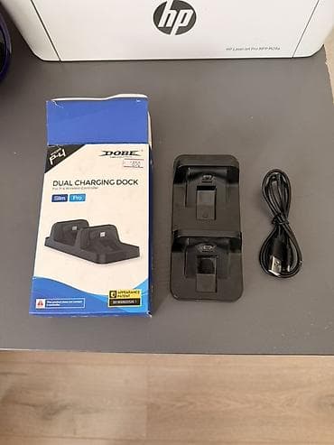 Зарядная док-станция DOBE Dual Charging Dock для геймпадов PS4 at lalafo.kg Зарядная док-станция DOBE Dual Charging Dock для геймпадов PS4